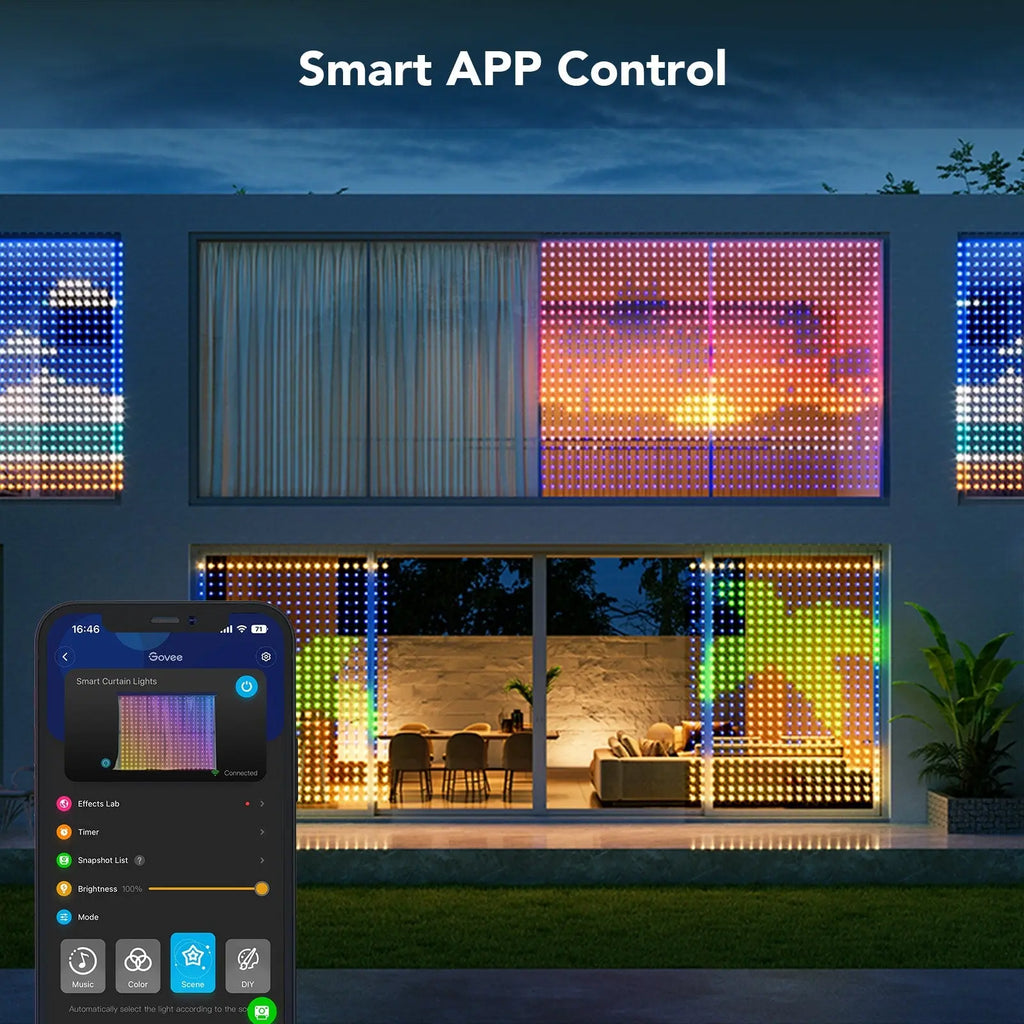 78-In Modern Smart Compatible Effect Lights LED Light