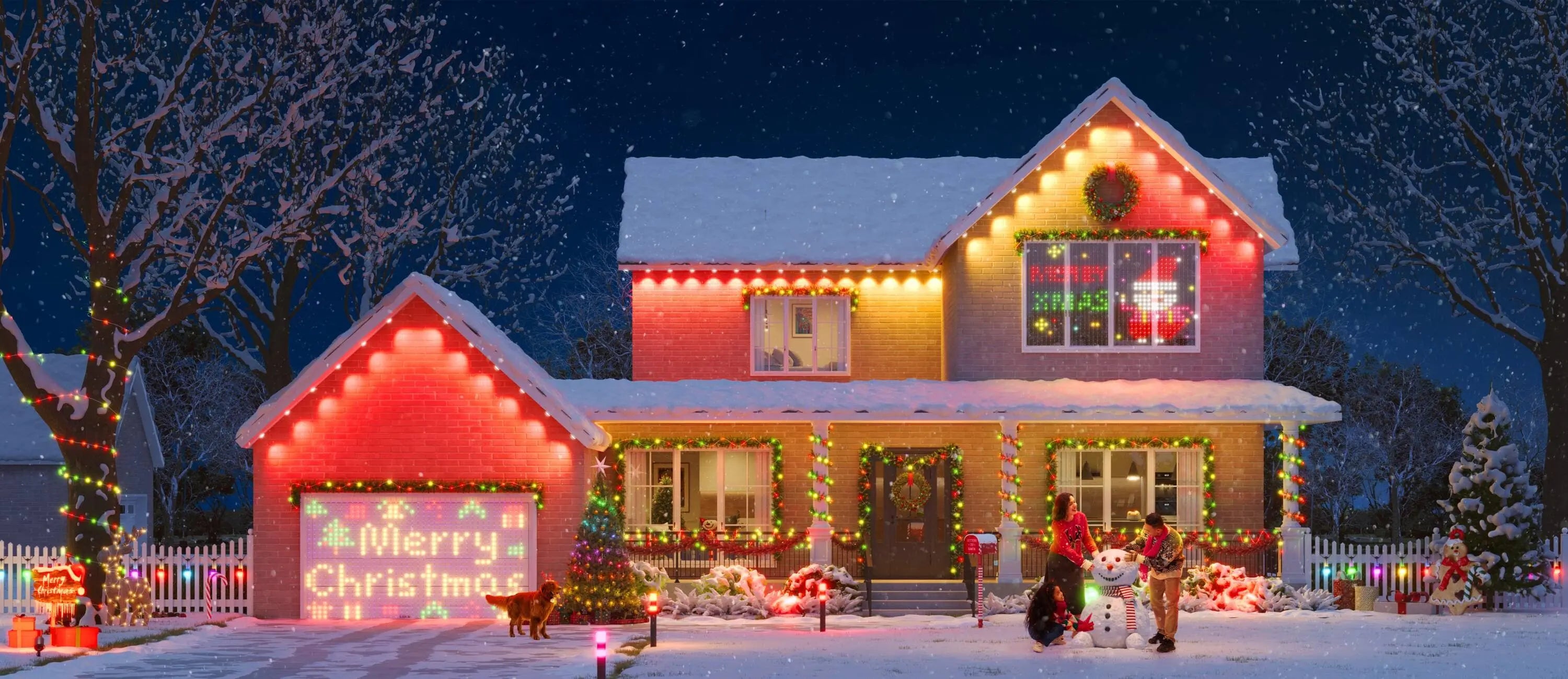 78-In Modern Smart Compatible Effect Lights LED Light